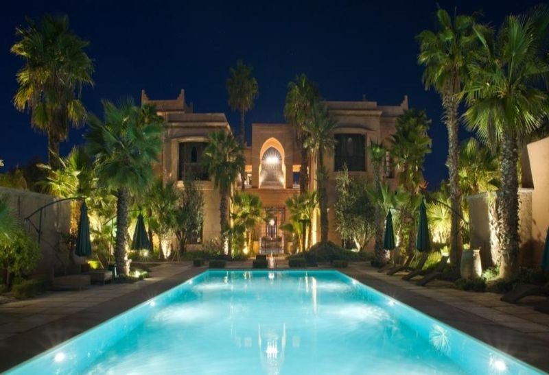 티그미자 스위트 앤 파빌리온 호텔 Ouled Jelal 외부 사진 The swimming pool at the hotel