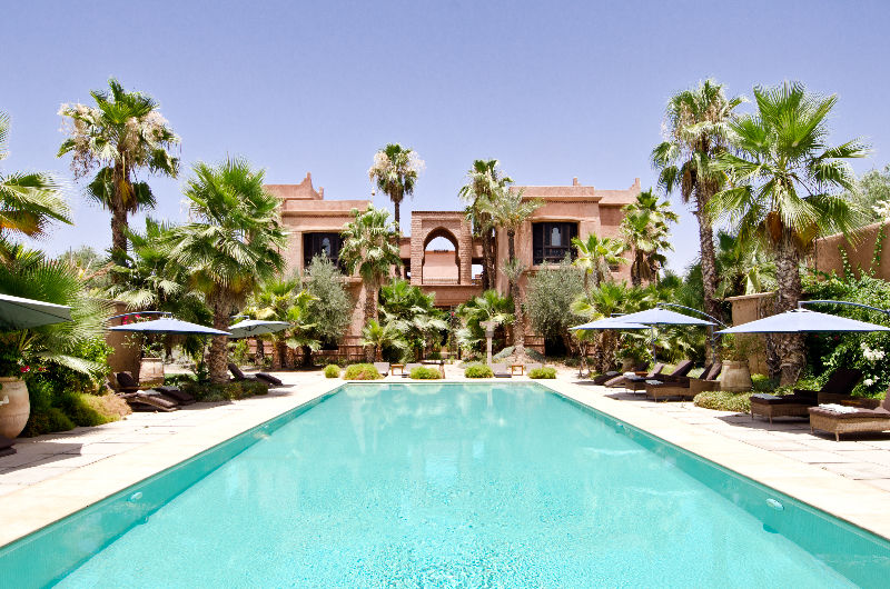 티그미자 스위트 앤 파빌리온 호텔 Ouled Jelal 외부 사진 The swimming pool at the hotel